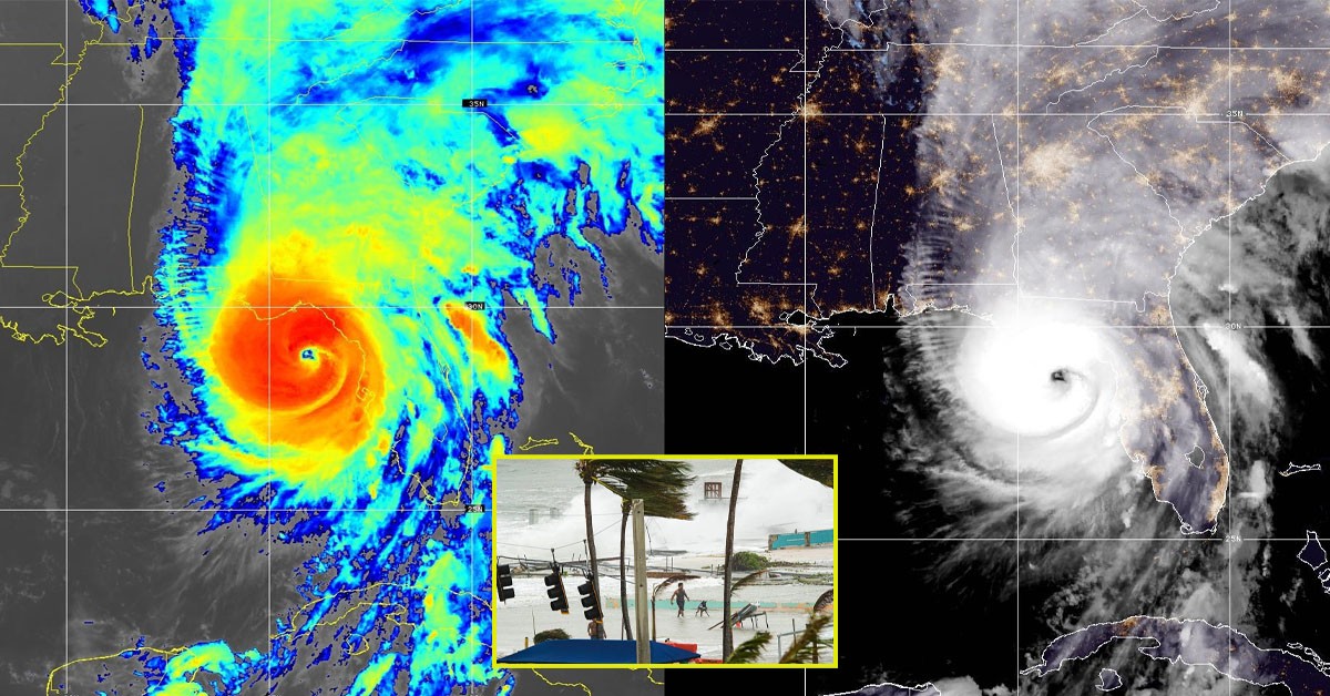 STORM HELENE LOCATION UPDATE: Causing heavy rain, strong winds, landslides, mass power outages