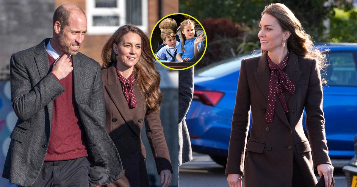 Princess Catherine was spotted shopping for George, Charlotte and Louis at a local grocery store in Windsor