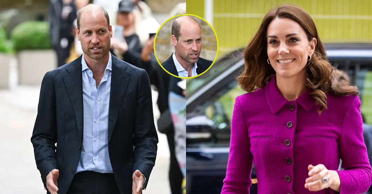 Princess Catherine reacted "surprised" to William's change on the balcony in just two minutes of silence